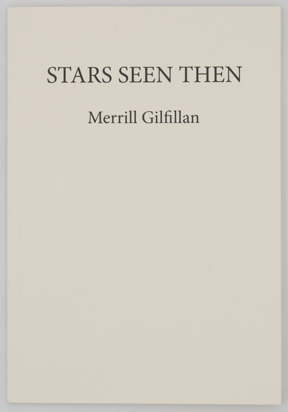 Stars Seen Then