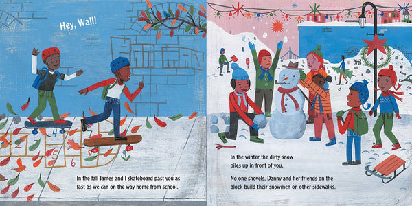 Hey, Wall: A Story of Art and Community (Hardcover)