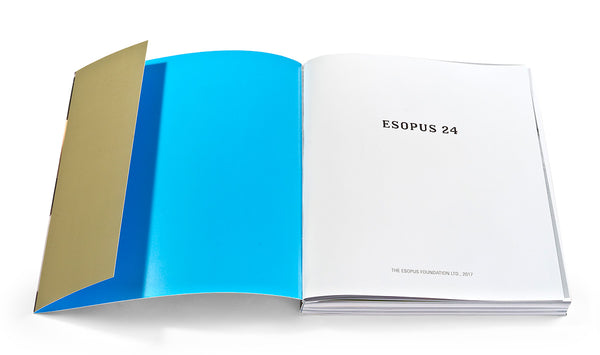 ESOPUS #24 | Spring 2017