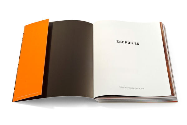 ESOPUS #25 | Spring 2018