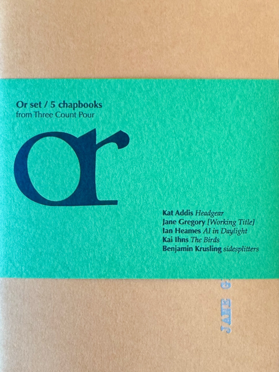 Or set / 5 chapbooks