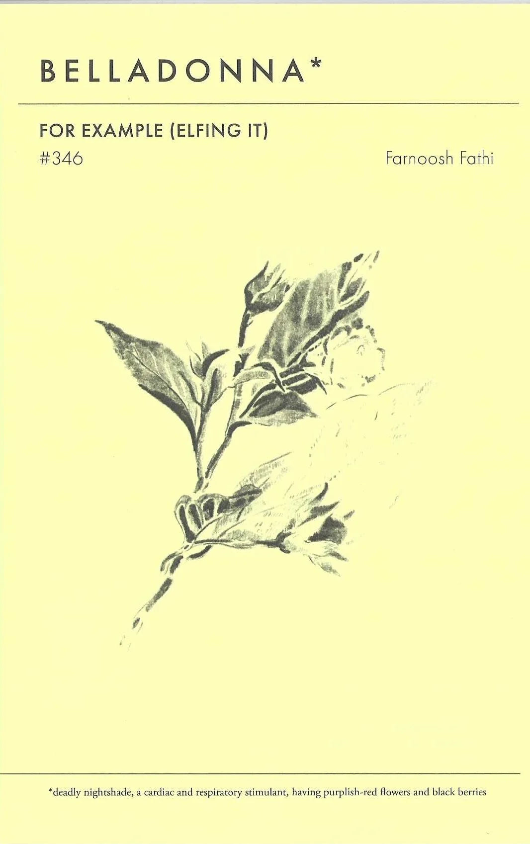 For Example (Elfing It) (Belladonna #346)