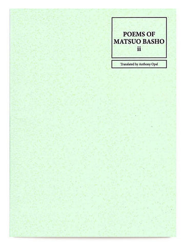 Poems Of Matuso Basho ii