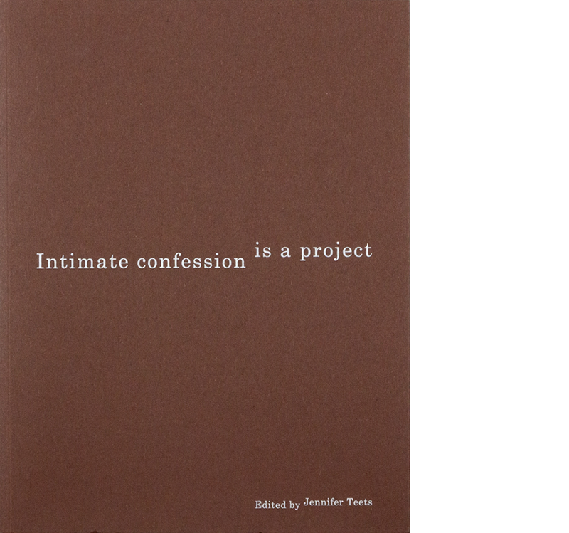 Intimate confession is a project