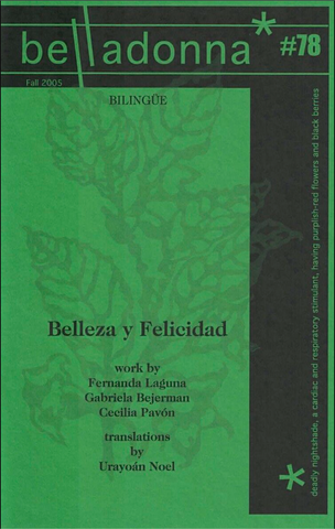 Belleza y Felicidad (Belladonna* #78)