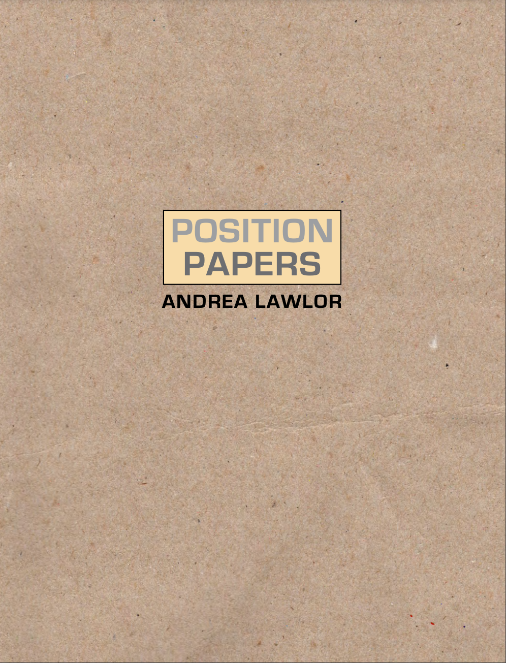 Position Papers