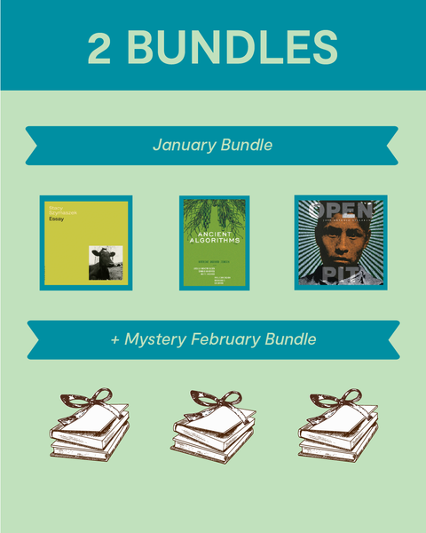 Give Small-Press Poetry! Two Bundles x Two Months