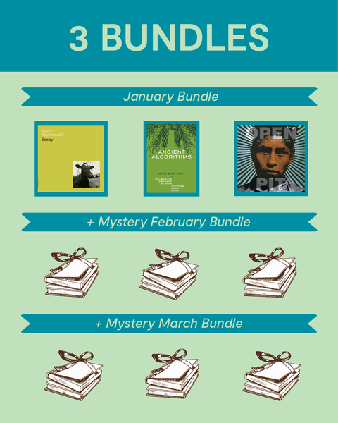 Give Small-Press Poetry! Three Bundles x Three Months