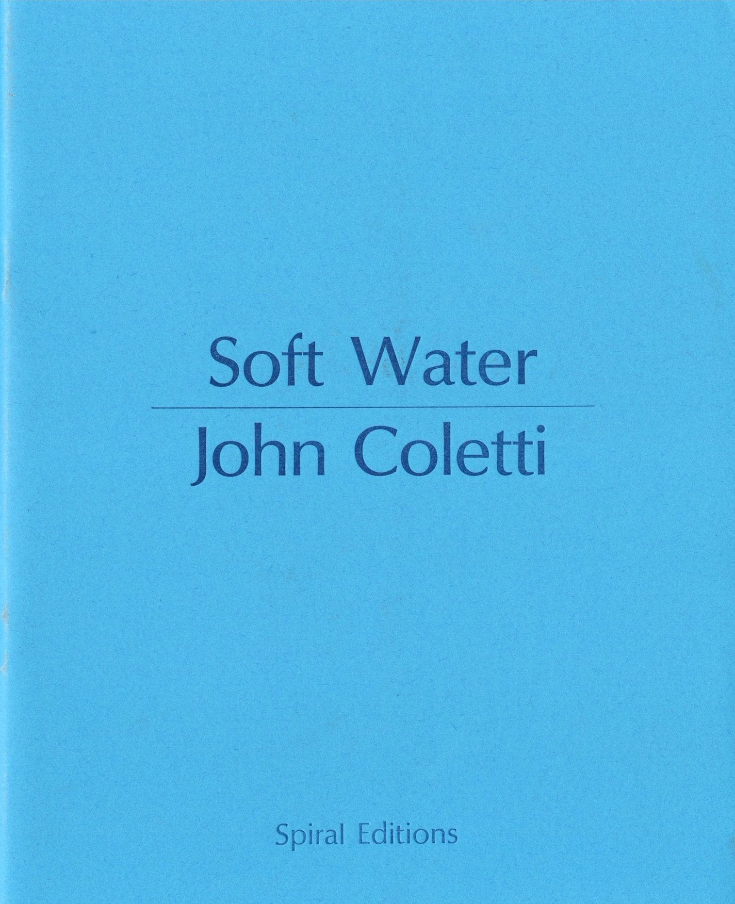 Soft Water