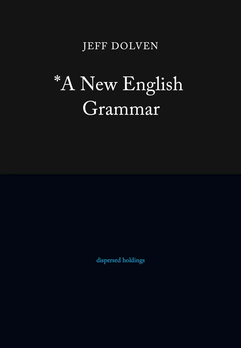 *A New English Grammar