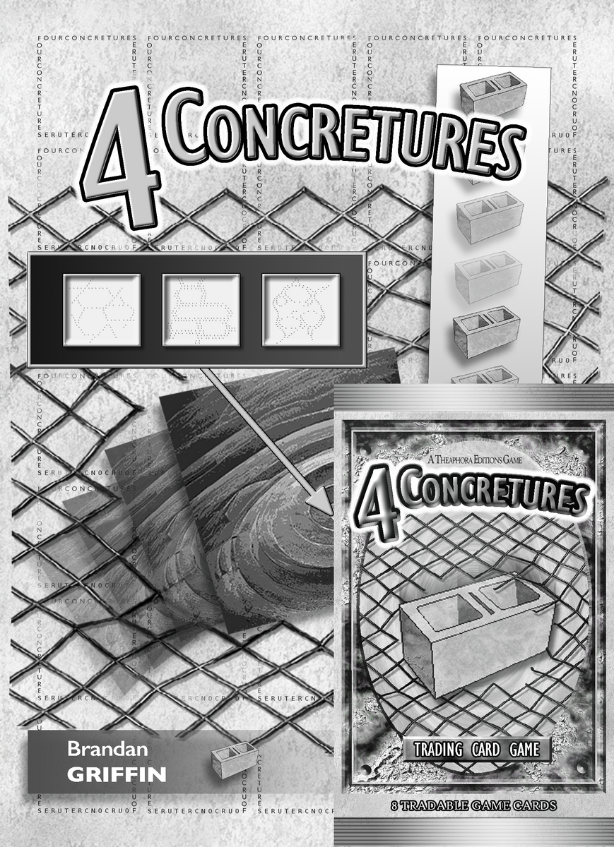 Cemend Design 4 Concretures – Woodland Pattern
