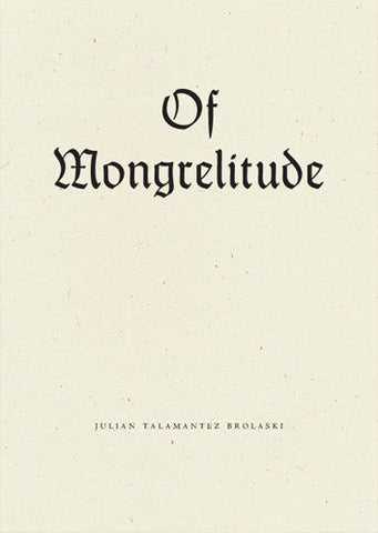 Of Mongrelitude