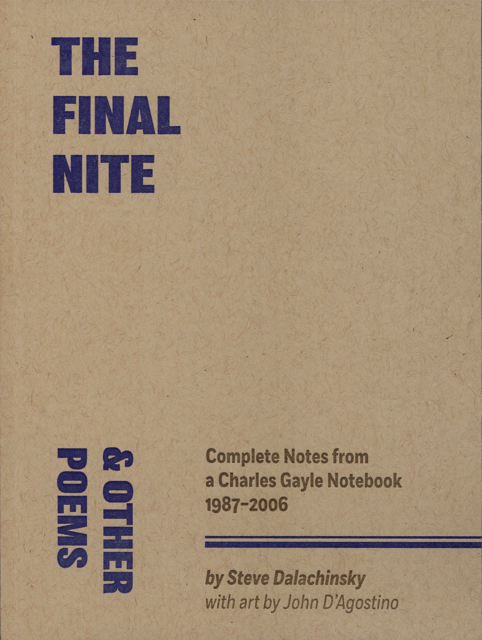 The Final Nite & Other Poems (2nd Edition)