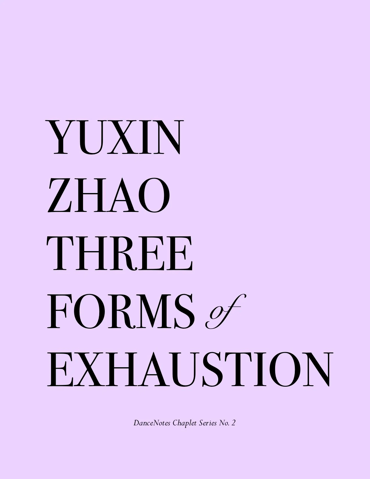 Three Forms of Exhaustion