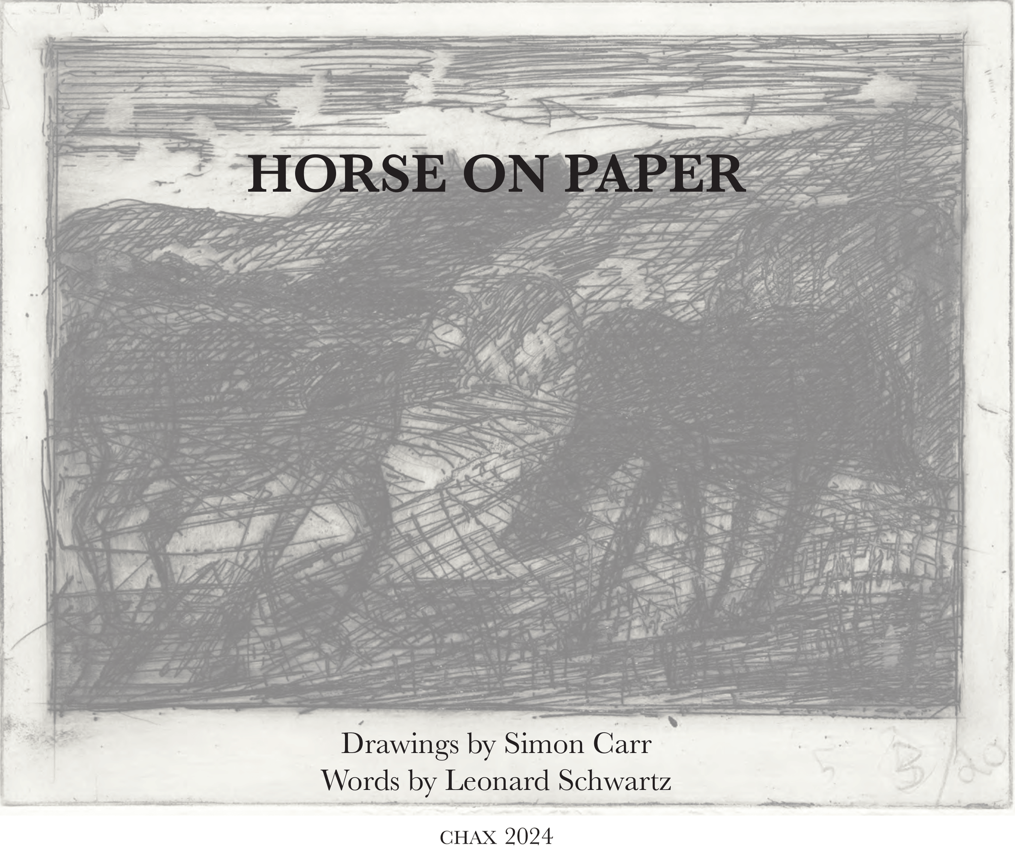 Horse on Paper