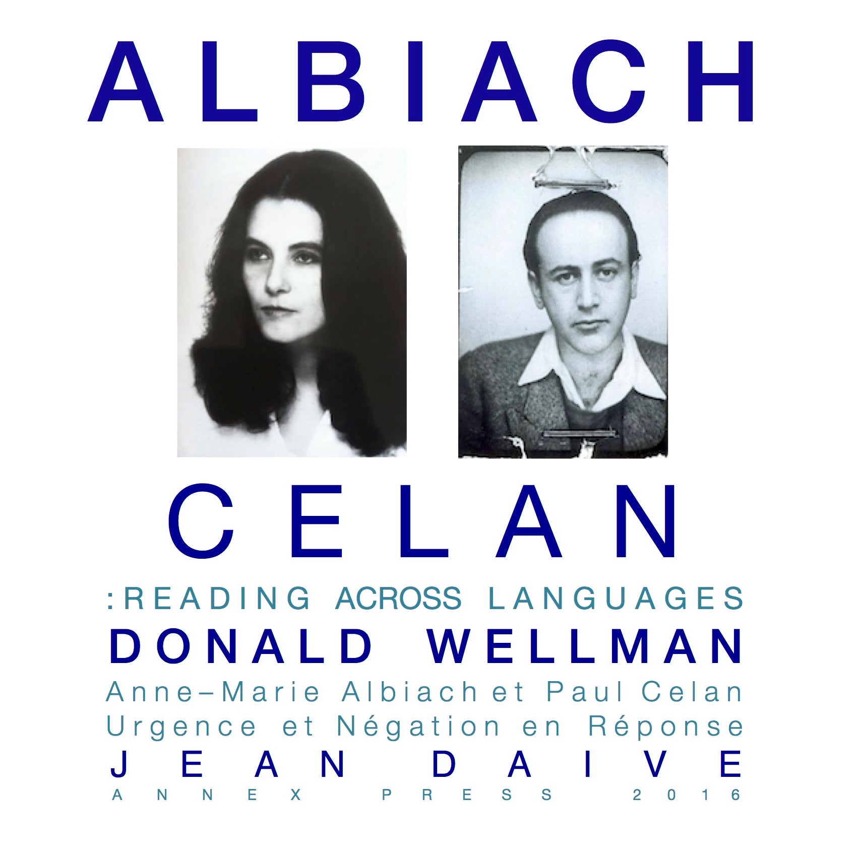 Albiach / Celan: Reading Across Languages