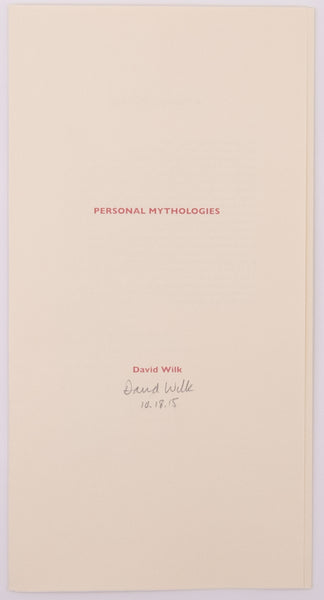 Personal Mythologies by David Wilk