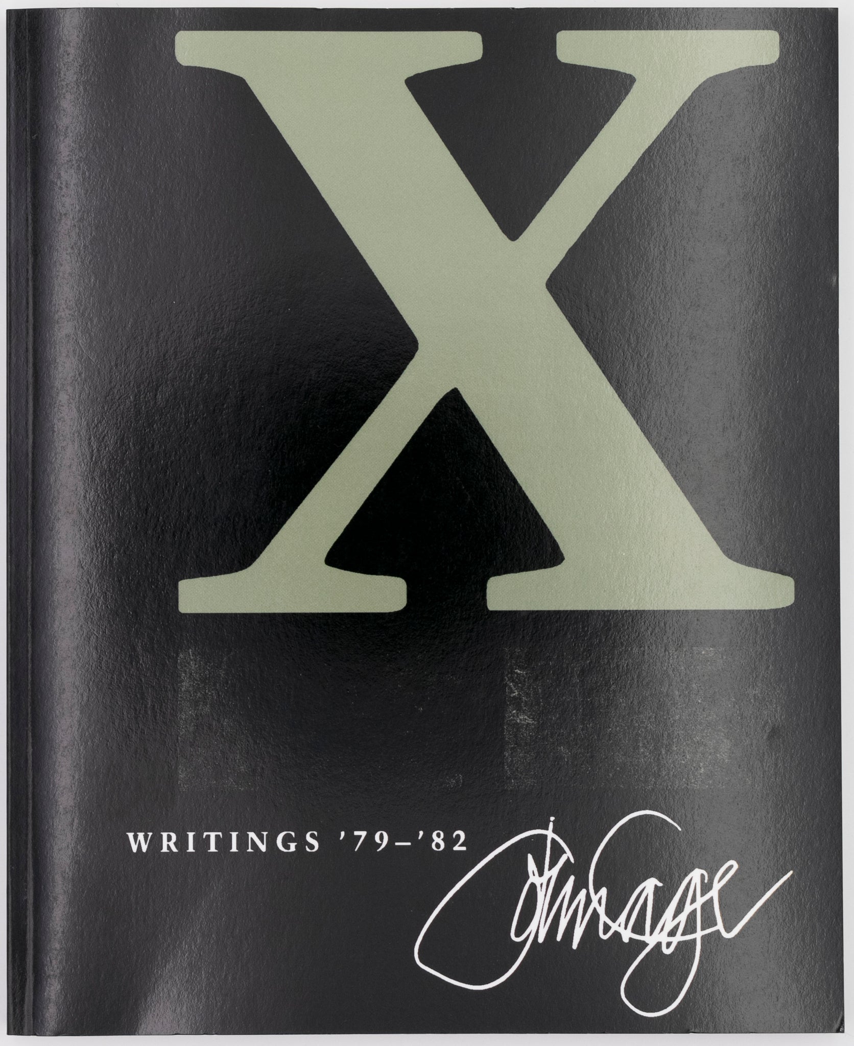 X: Writings '79–'82
