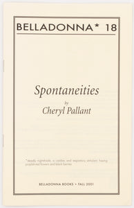 Spontaneities (Belladonna* #18)