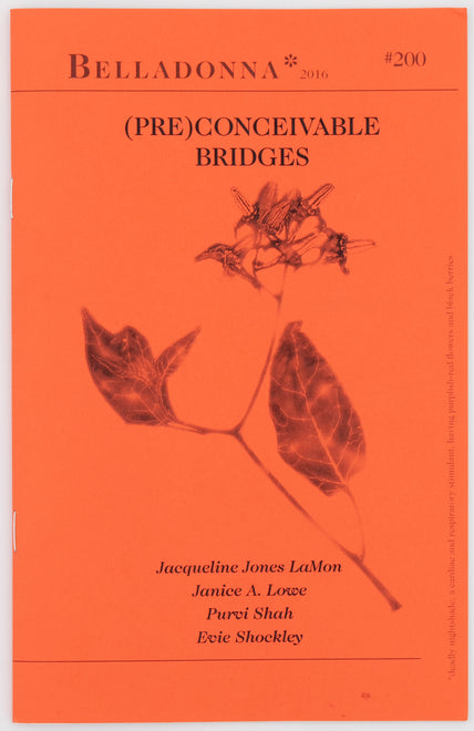 Featured Small Press: Belladonna*