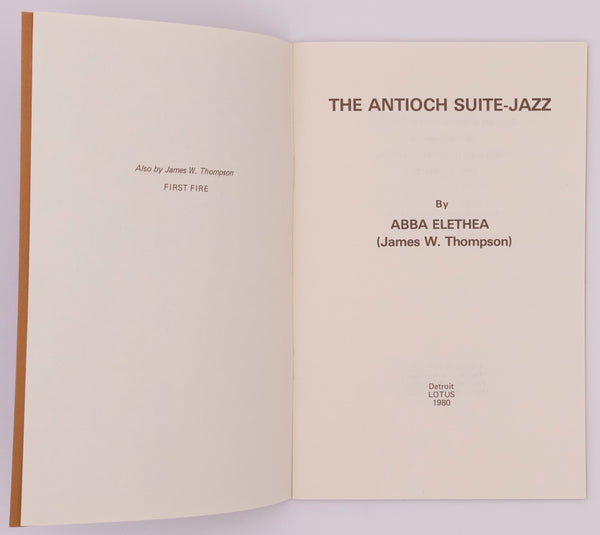 The Antioch Suite-Jazz