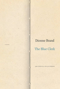 The Blue Clerk: Ars Poetica in 59 Versos (Hardcover)