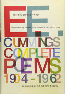 E.E. Cummings: Complete Poems, 1904-1962 (Hardcover)