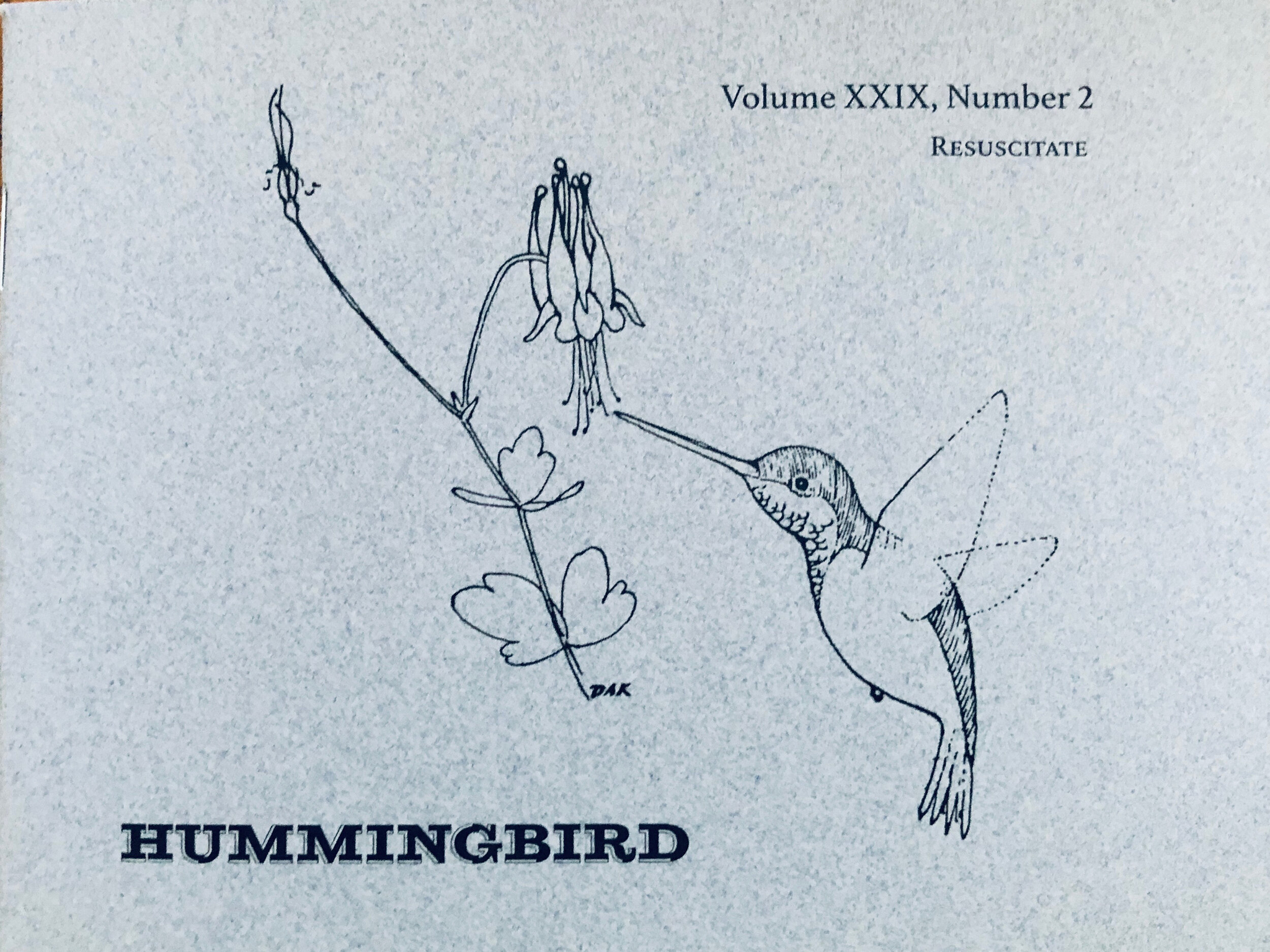 Hummingbird Vol. 29.2 | Resuscitate