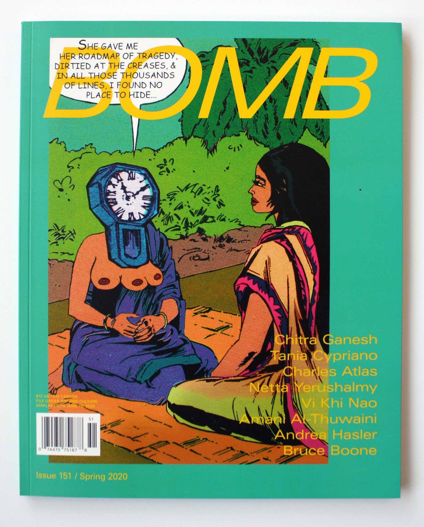 BOMB Magazine #151 (Spring 2020)