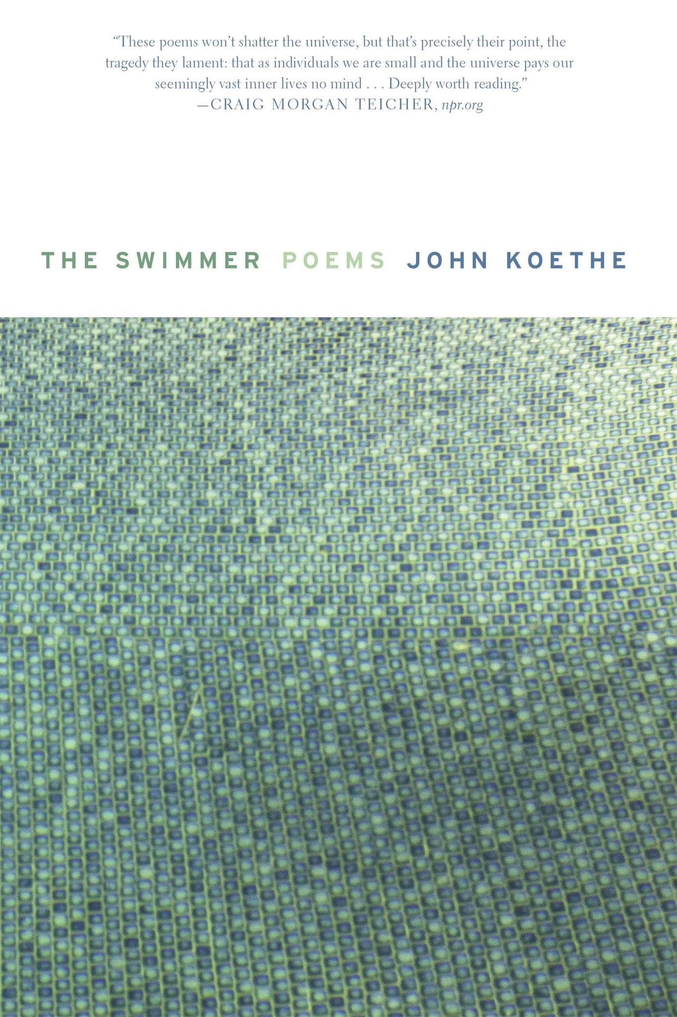 The Swimmer: Poems