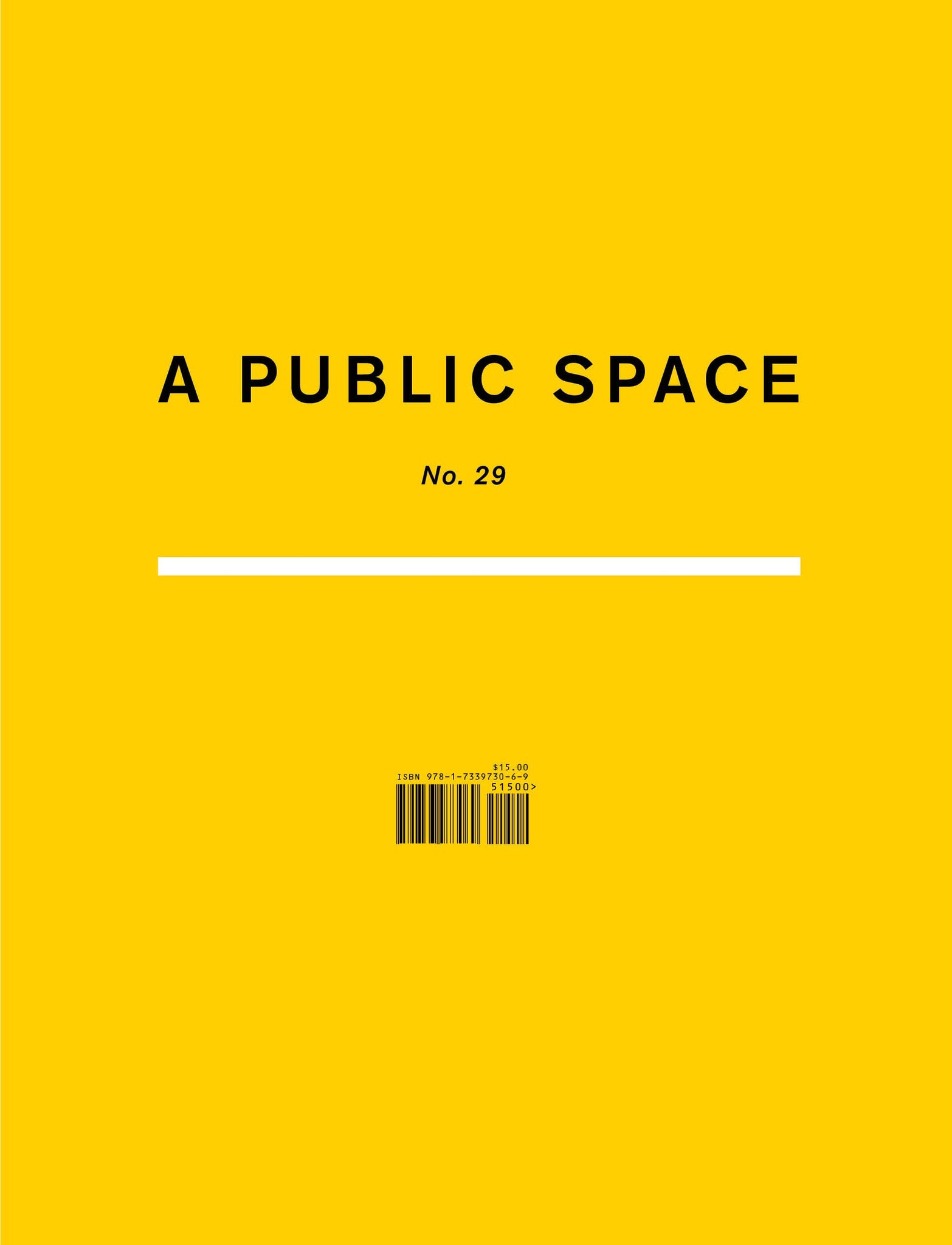 A Public Space: No. 29