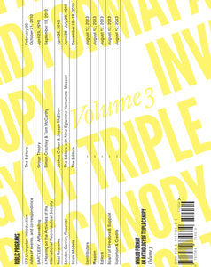 Invalid Format: An Anthology of Triple Canopy Vol. 3
