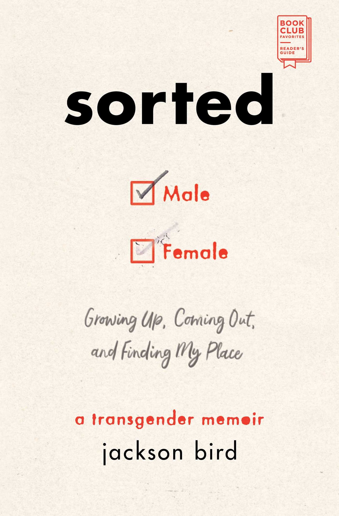 Sorted: Growing Up, Coming Out, and Finding My Place: A Transgender Memoir