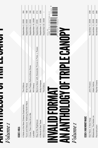 Invalid Format: An Anthology of Triple Canopy Vol. 1